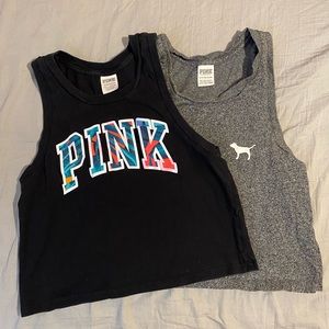 Bundle of 2 Victoria’s Secret Pink Tank Tops